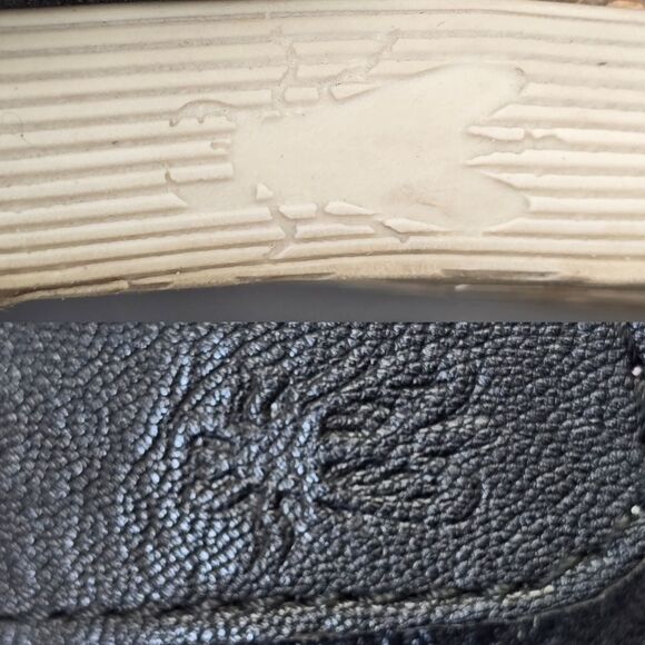 Fly London Women's Wedgefly Black Leather Platform Sandals EU 39 - Picture 12 of 16